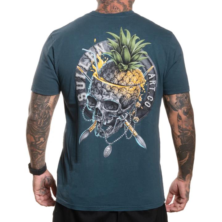 S/S SLICED PINEAPPLE - BLU